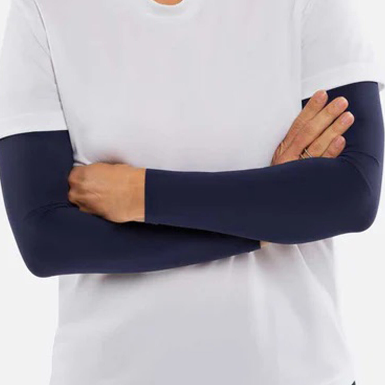 Premium Elbow Support Compression Sleeves – Black | Unisex, Stretchable Poly-Cotton (Pack of 2) - Image 7