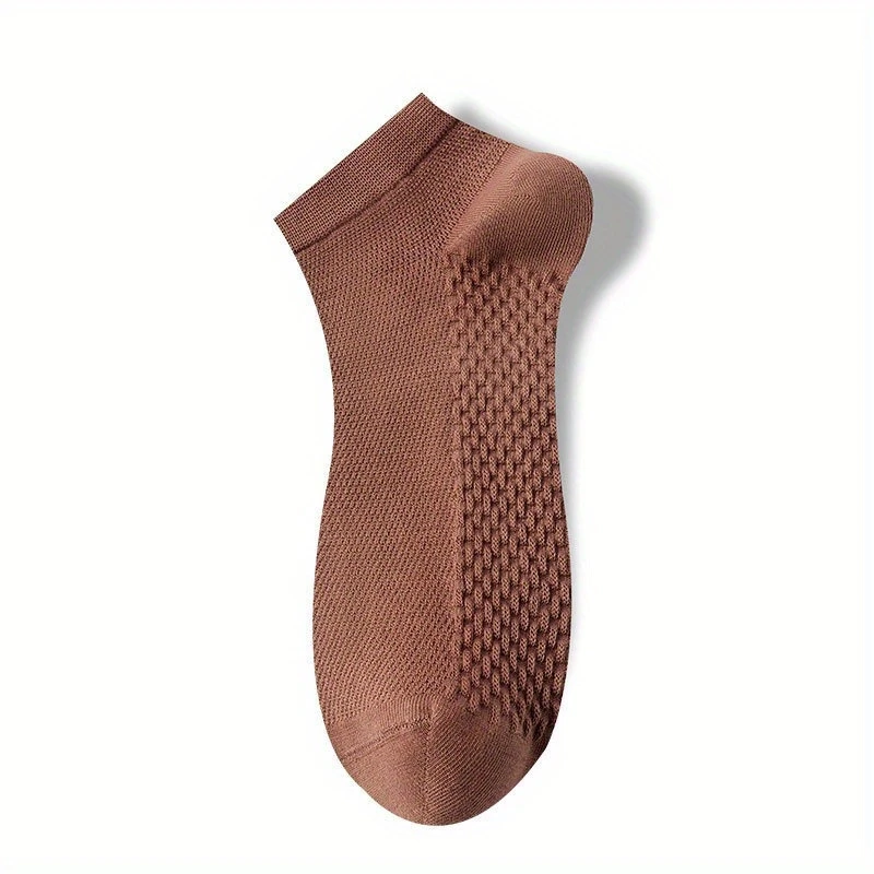 Women’s Short Solid Color Socks – Sweat-Absorbing, Odor-Resistant (Pack of 5) - Image 11