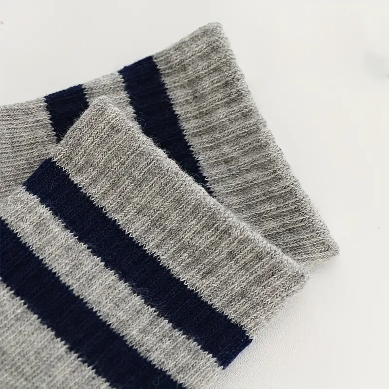 Boys’ Everyday Socks – Mid-Calf Cotton 5-Pack | Stylish & Comfortable for Ages 8–12 - Image 5