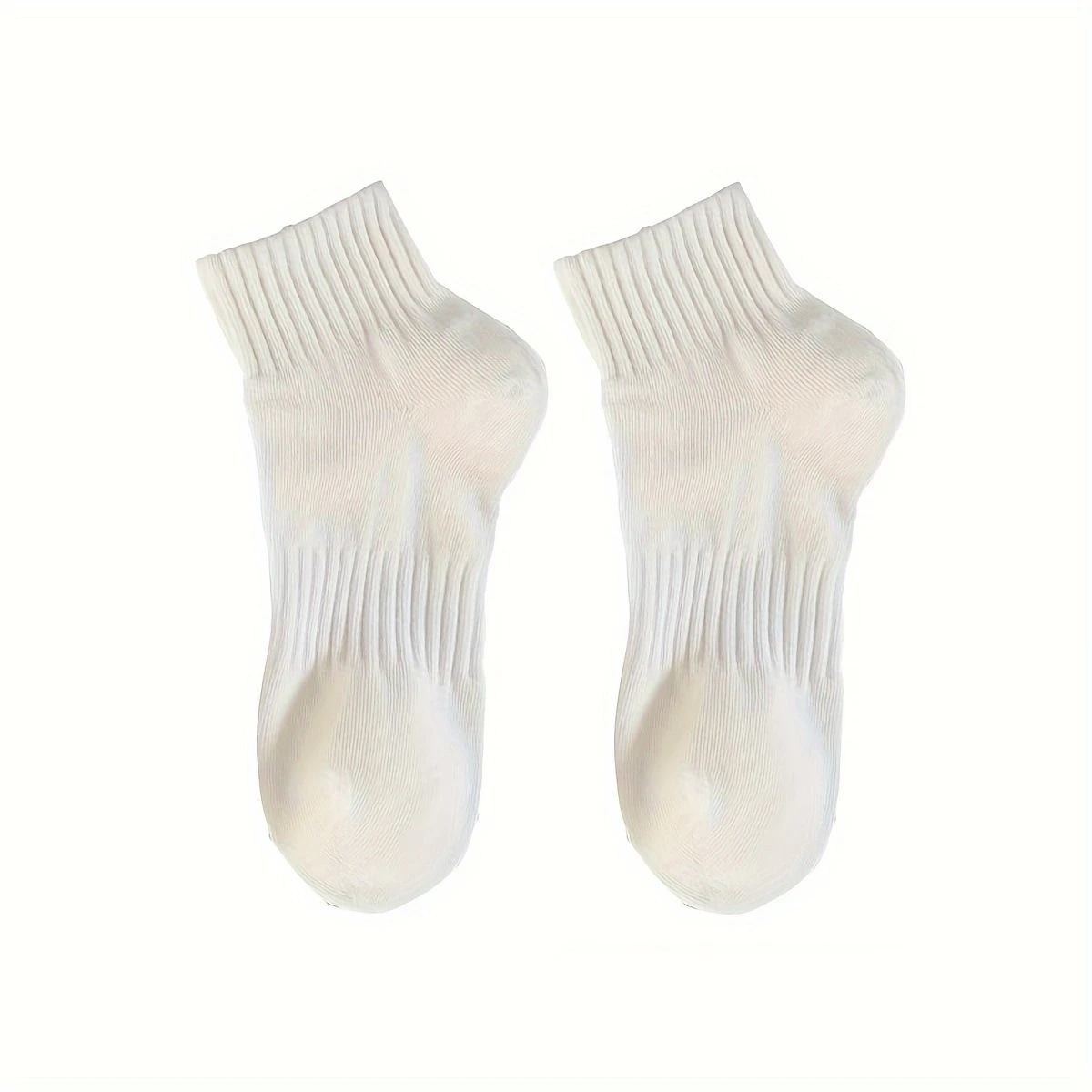 Women’s Soft Knit Winter Socks – CozyFit Ankle Length, Solid Colors (Pack of 6) - Image 7