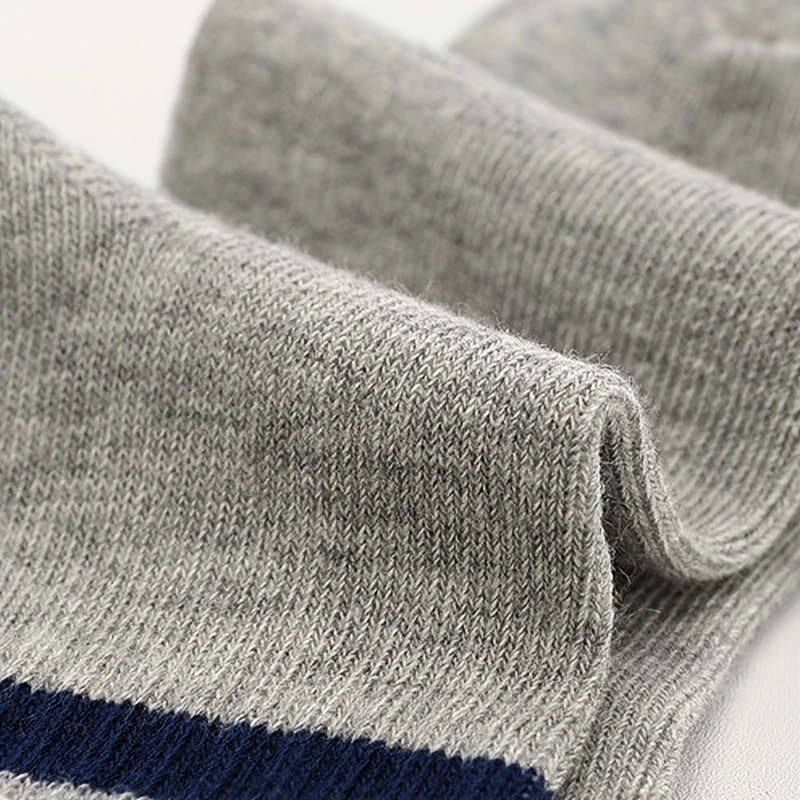 Boys’ Everyday Socks – Mid-Calf Cotton 5-Pack | Stylish & Comfortable for Ages 8–12 - Image 7