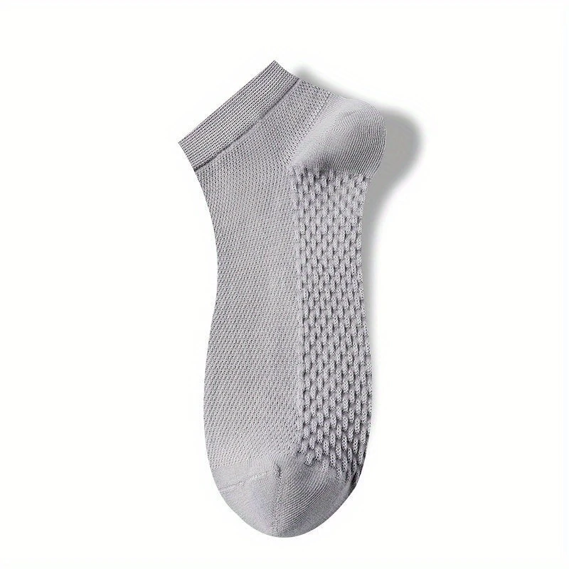 Women’s Short Solid Color Socks – Sweat-Absorbing, Odor-Resistant (Pack of 5) - Image 9