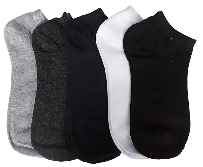 Men's Low-Cut Elastic Ribbed Cuff Structure