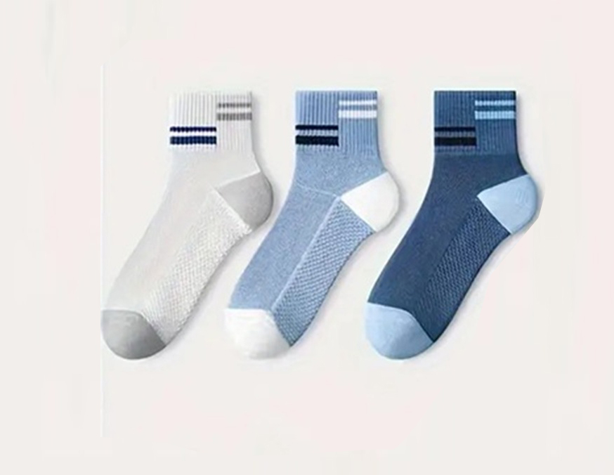 Contrast Colorblock Heel and Toe Structure