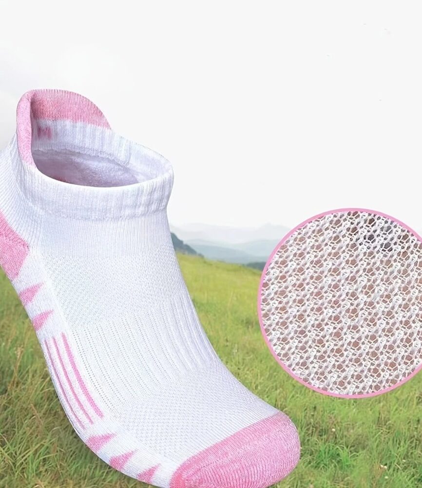 Terry Loop Padded Sole and Targeted Arch Support