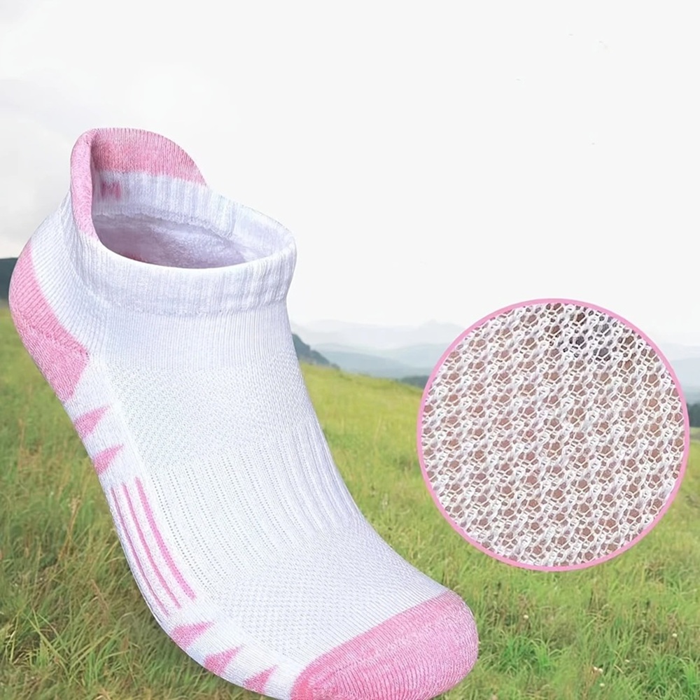 Terry Loop Padded Sole and Targeted Arch Support