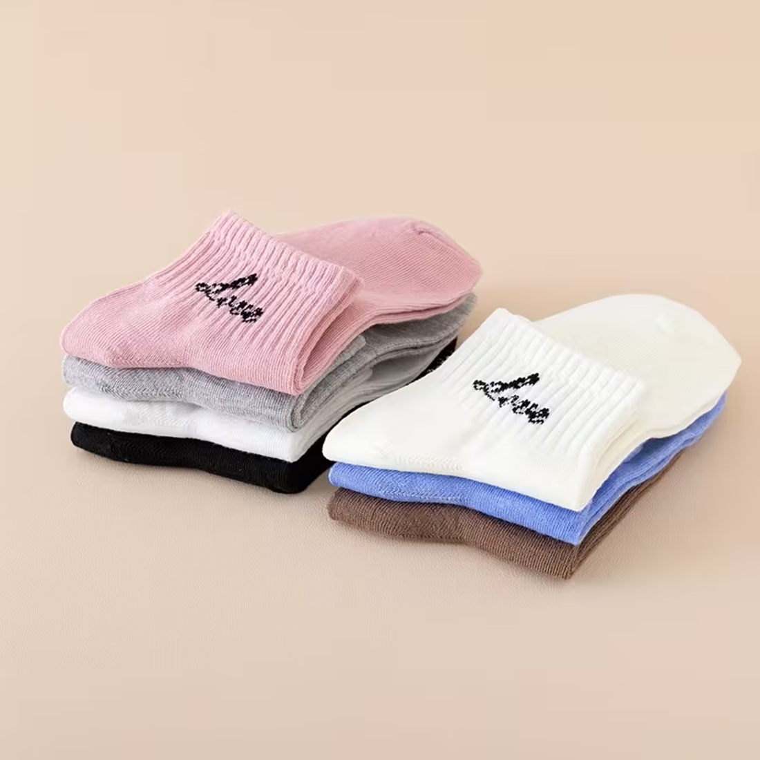 Pastel and Neutral 7-Pair Color Range Presentation