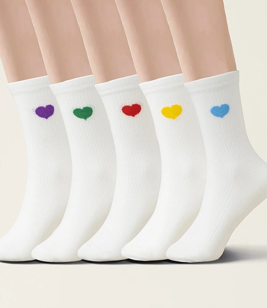 Comfort Flat Welt Elastic Band and Reinforced Heel