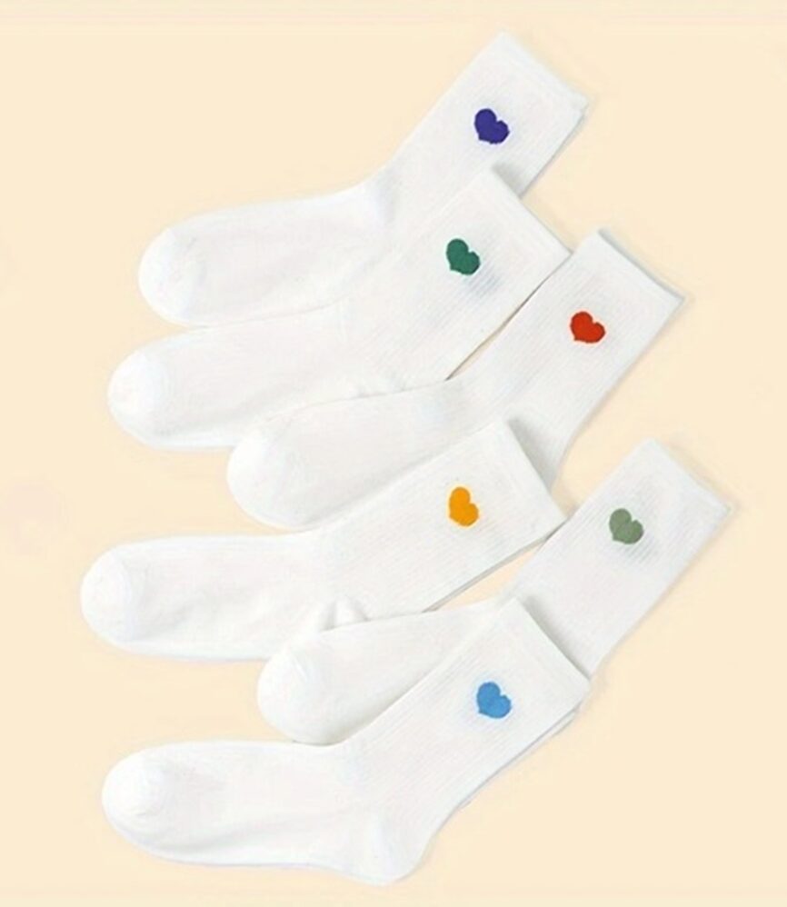 Full Set Presentation of 5 Colorway Stars on Solid Black