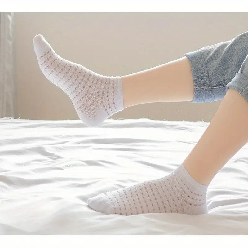 Butter Yellow and Baby Pink Low-Cut Socks