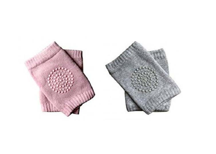 Charcoal Grey Anti-Slip Toddler Knee Guard