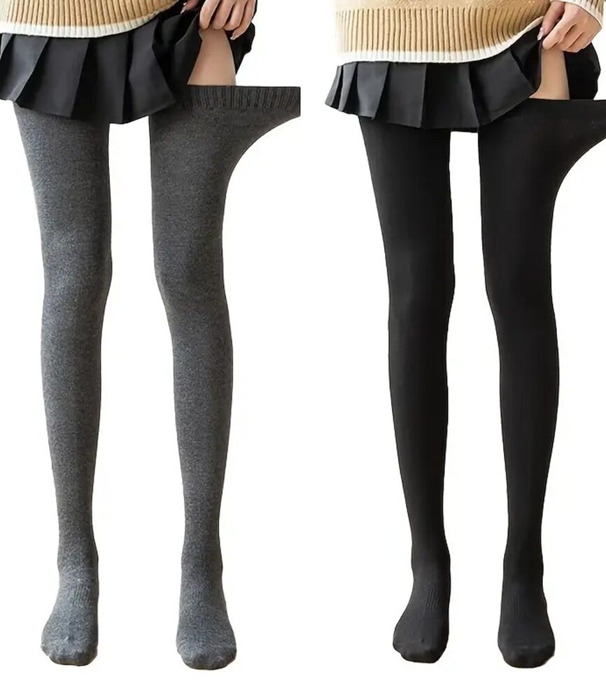 Extra Thick Thermal Knit Texture and Stretch Top Cuff