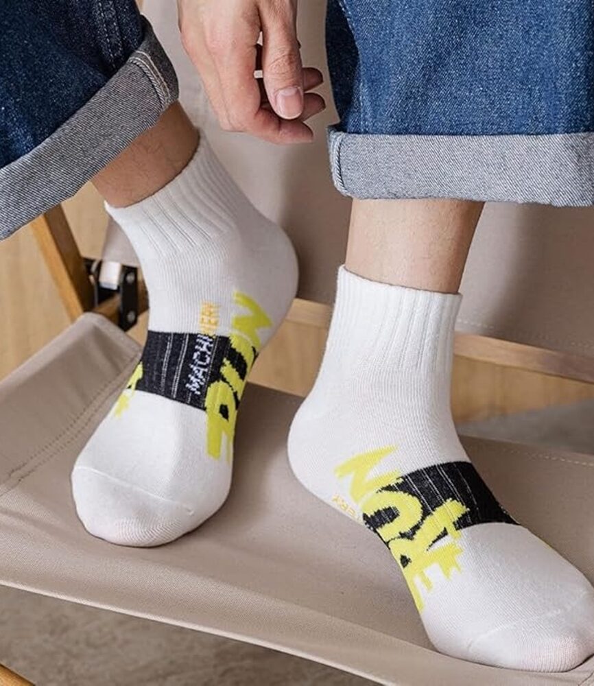 Mid-Foot Arch Support and Mesh Ventilation Band
