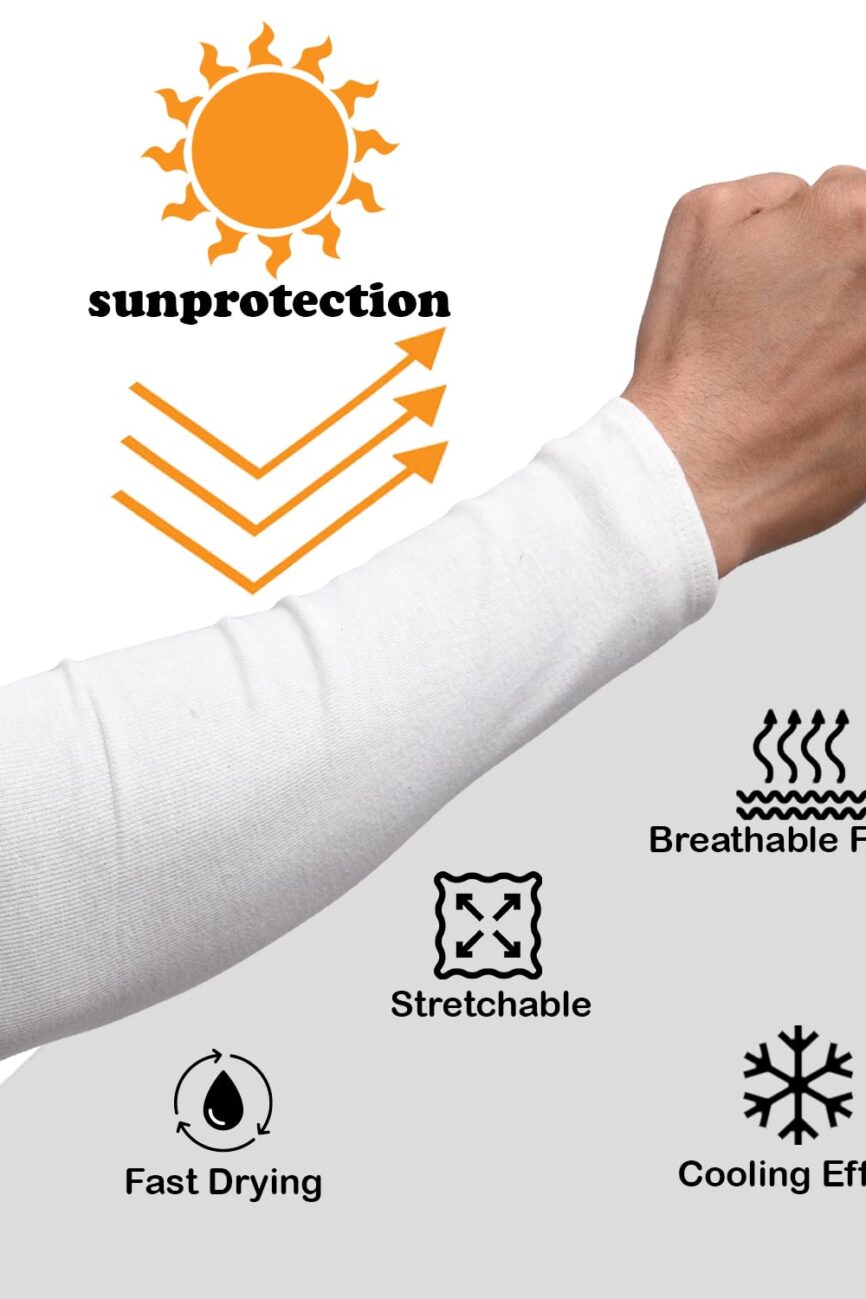 Quick-Dry Moisture Wicking Arm Sleeves